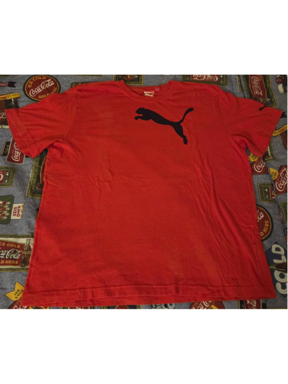 Vintage Red Puma T-shirt